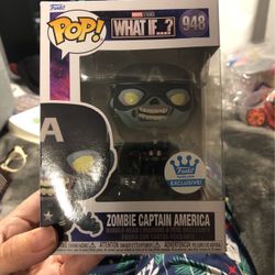 Funko Pop (zombie Captain America)