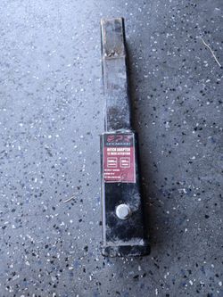12" Hitch Extender 1 1/4" To 2"