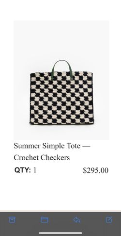 Clare V Simple Crochet Tote