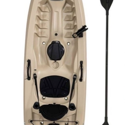 2 NEW LIFETIME TAMARACK ANGLER 100 FISHING KAYAK (PADDLE INCLUDED)