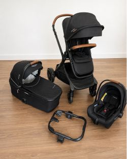 Nuna Demi Next Stroller With Car Seat And Bassinet