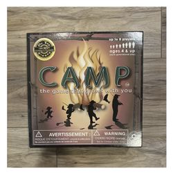 CAMP Board Game by Education Outdoors Wildlife Trivia Wilderness Teaching Animal