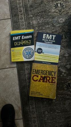 EMT EMERGENCY CARE BOOKS. Free