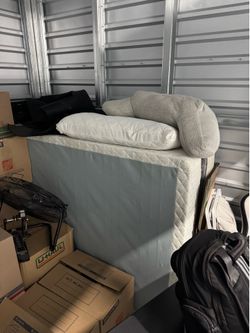 Full Size Bed frame + mattress