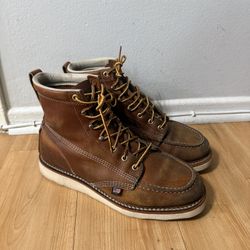 Thorogood Moc Toe Soft Toe (contact info removed) Size 10 Ee Used 