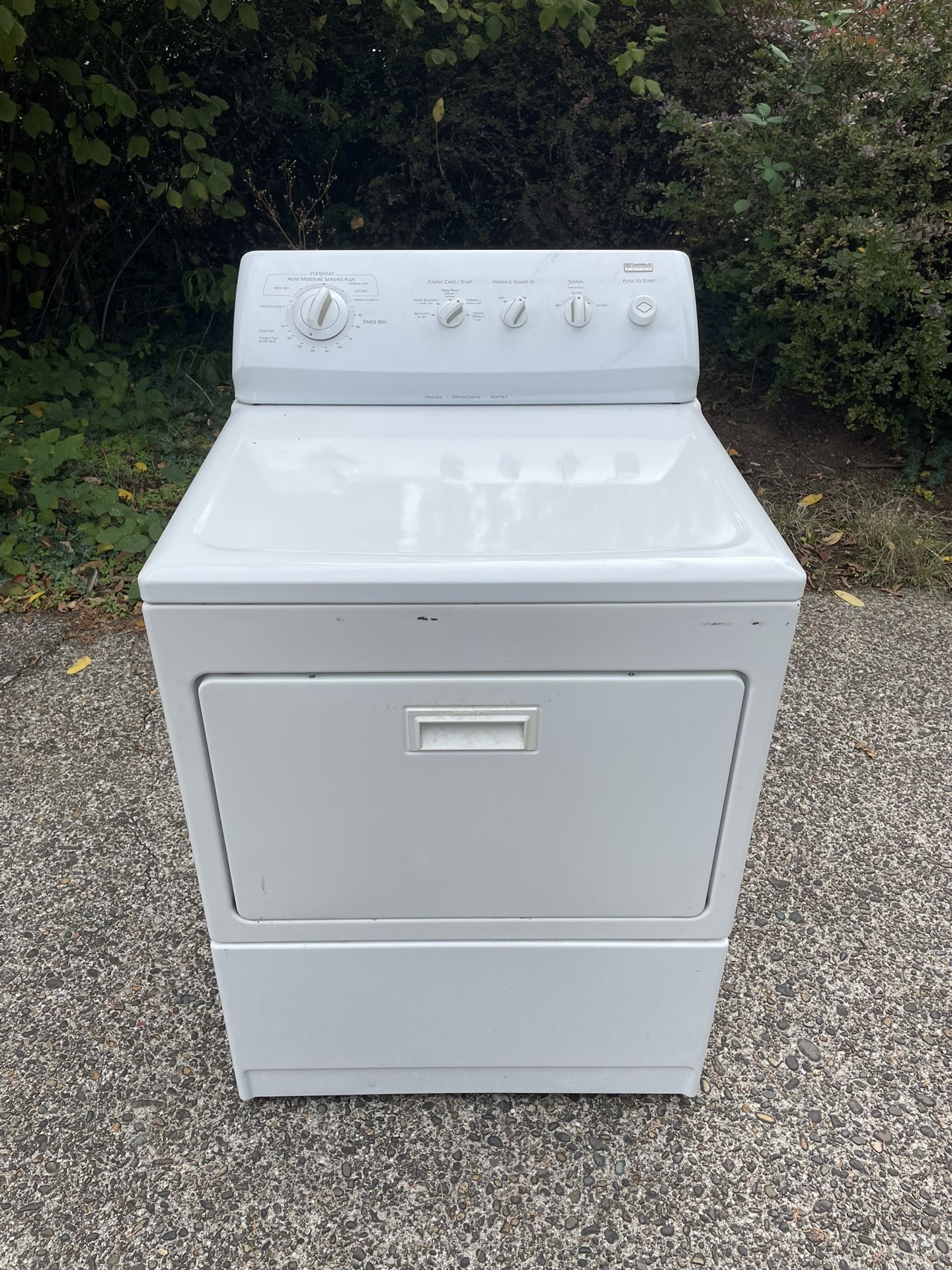 Kenmore Elite Dryer