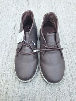 The children’s place Kids Brown Casual Lace-Up Chukka Boots