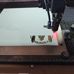 50 W Laser Engraver Chinese 12x20 Table Size