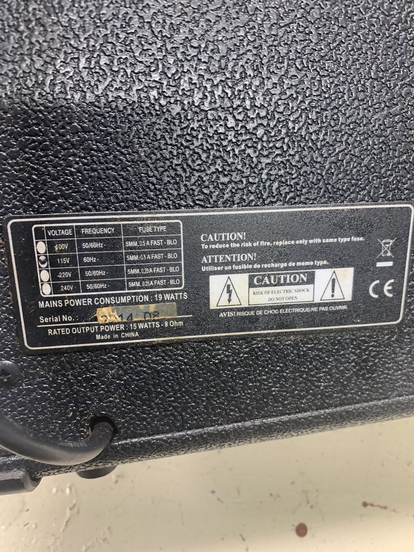 Bass Amplifier Like New