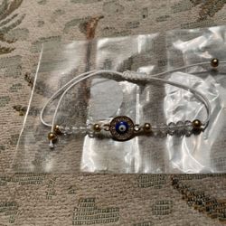 Evil Eye Adjustable Bracelet 