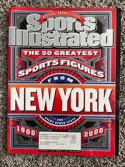 Vintage Sports Illustrated / 50 Greatest NY Sports Figures