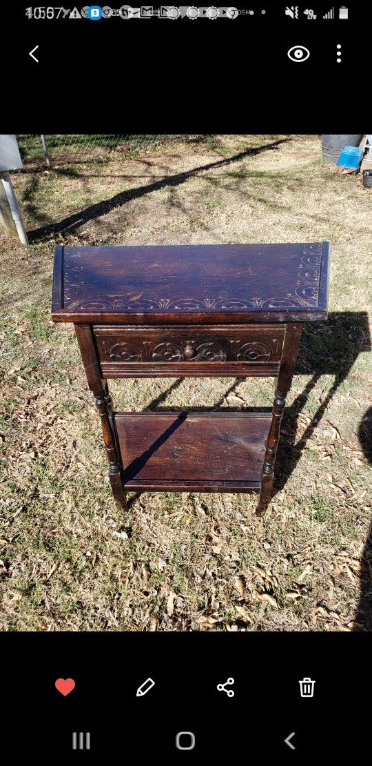 Antique Wood Table