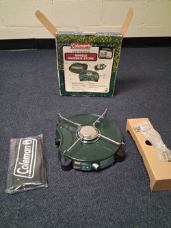 Coleman single burner Camp Stove