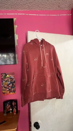 Nike NSW Club BB Pullover Hoodie Mens L Canyon Rust Rose