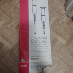 Universal Crutches Only 3 Dollar Total!