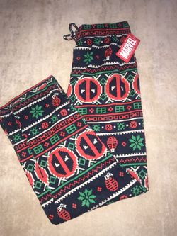 Christmas Xmas Ugly Sweater Adult New PJ Deadpool Pants ** Other Styles Available for Men and Women