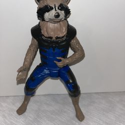 Guardians of the Galaxy Vintage ROCKET RACCOON  Hasbro 6" RARE!