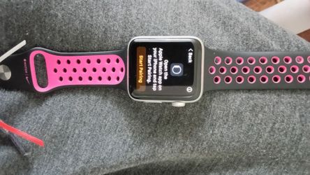 Apple watch with magnetic charger