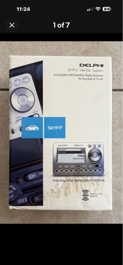 New Delphi SKYFi2 Satellite XM Radio Receiver Plus Complete Vehicle System Kit