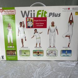 Wii Fit Plus/ NEW