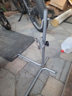 Bicycle repair display stand