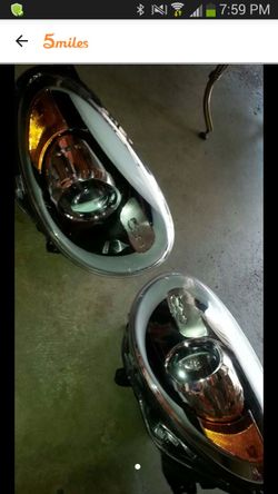 2016 fiat 500x trekking right and left headlight