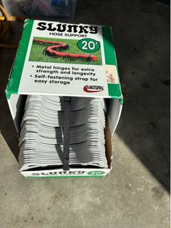 Rv dump hose support