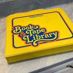 Vintage Fisher Price Book And Tape Of Disney Classics.  