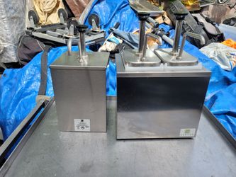 Commercial server with pump