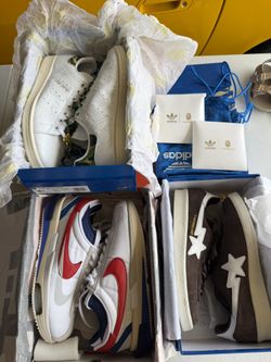 Nike Adidas Bape