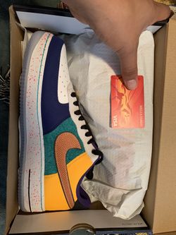 Air Force Low What the LA size 11.5 NEVER WORN
