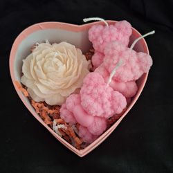 Valentine's Day Candle Gift Set, Romantic Scented Candle