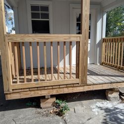 10x24 Shed Includes balcony