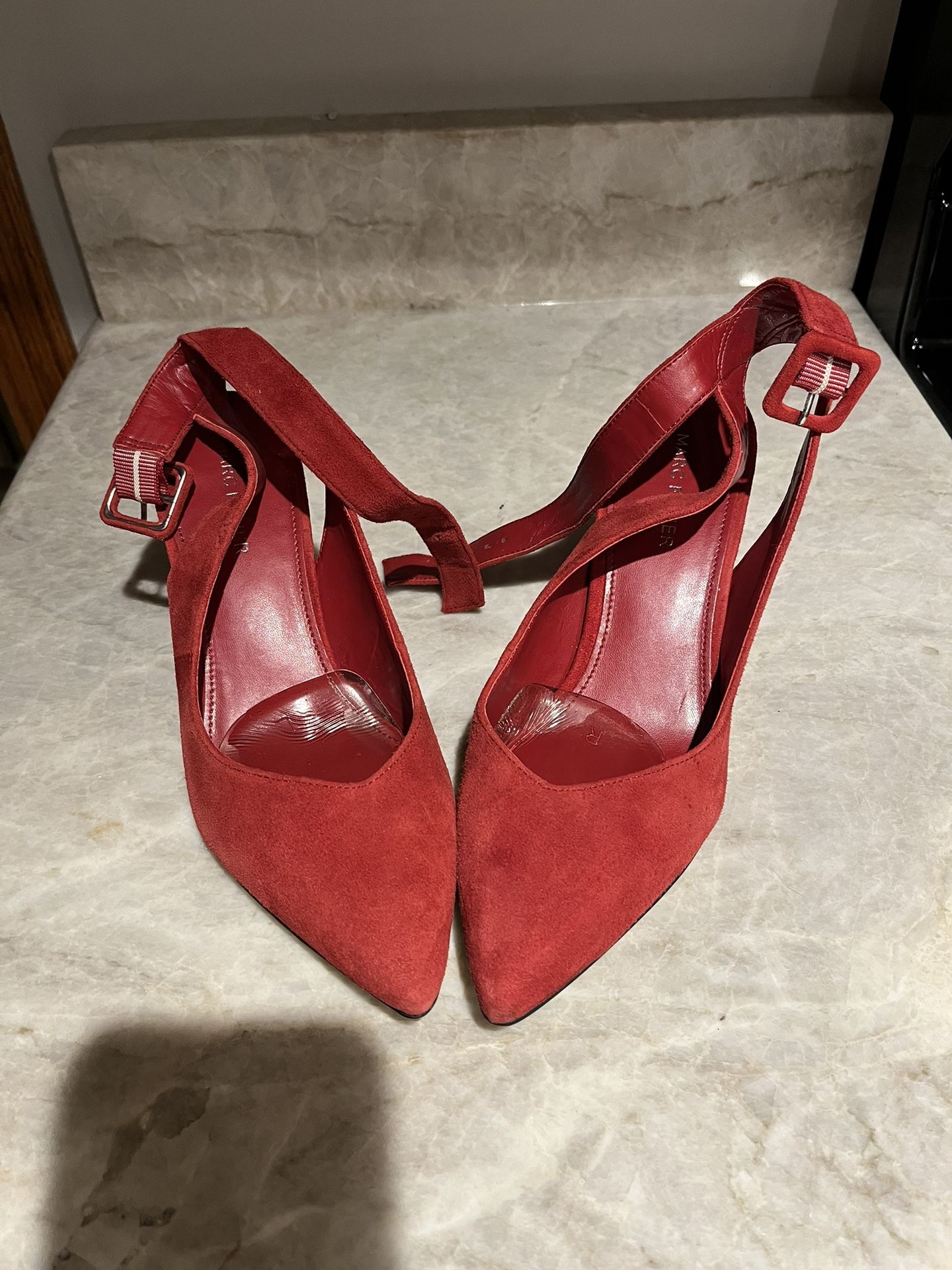 Red suede Shoes