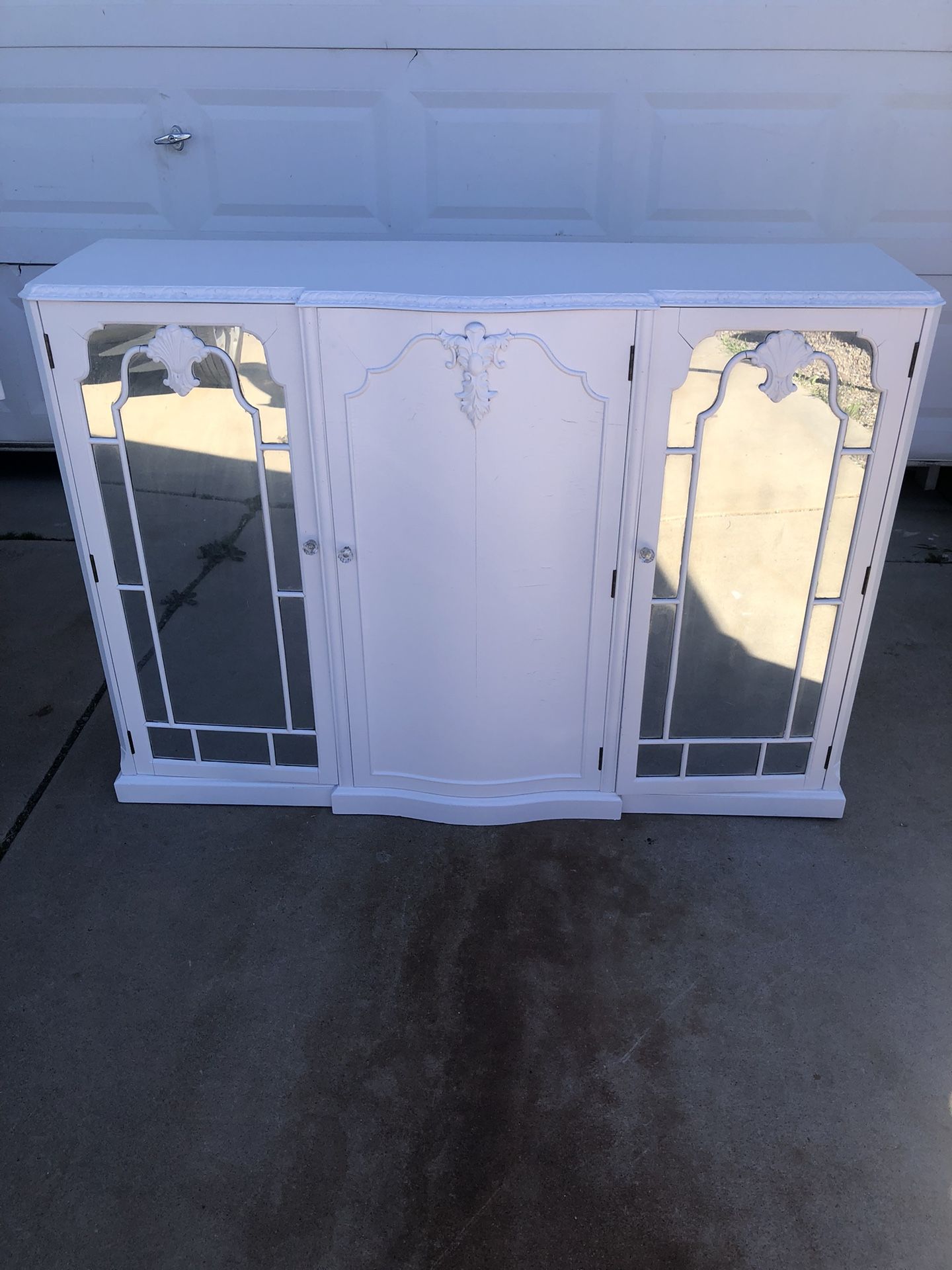 Antique Liquor Cabinet / Console