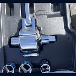 Saker Juego de llaves multiplicadoras de torsión, herramienta de desmontaje de tuercas de ahorro de mano de obra resistente con enchufes de 11/16 pulg