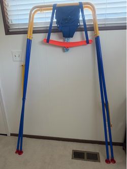 FUNLIO Baby Jumper with Stand for 6-24 Months