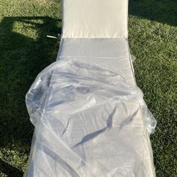 Patio Chaise Lounge Chair Outdoor Rattan Lounger Recliner Chair