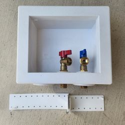 New Oatey Quarter Turn Ball Valve Copper Sweat Washing Machine Outlet Box