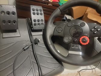 Logotech Driving Force Gt Racing Wheel and Pedals