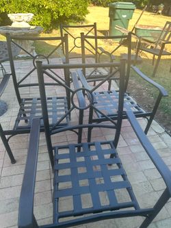 Patio chairs
