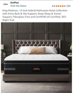King 14" mattress