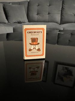 Corcoran’s Restaurant San Luis Obispo California Rare Vintage Matchbook Unstruck