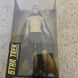 Captain Kirk 50th Edition Barbie Collection doll black label, NWT.