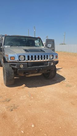 Hummer H2 SUV Silver