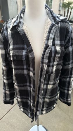 Hollister plaid jacket