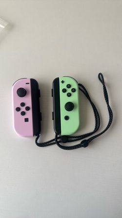 Nintendo Switch Joy-Con Pastel Pink and Green