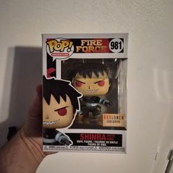 Shinra With Fire Funko Pop