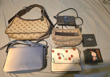 Coach and Dooney & Bourke Y2K Purse and Watch Lot