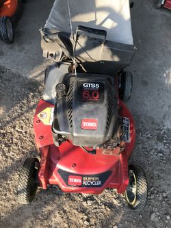 Toro super discount recycler lawn mower